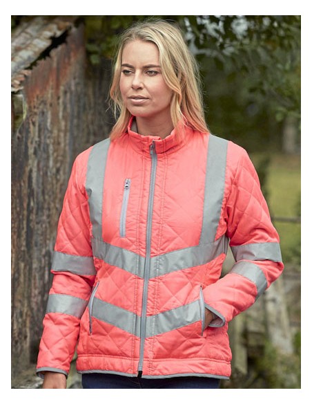 YOK-HVW706-Hi-Vis Kensington Jacket With Fleece Lining 2